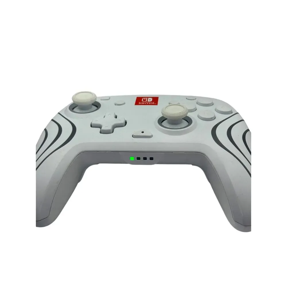 PDP Afterglow Wave Nintendo Switch Pro Controller White (Model 500-238)